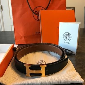 Authentic Hermès reversible belt - NEW